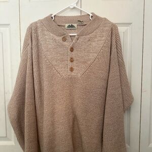 Fall sweater Timber Trail Tan Size M